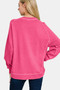Zenana Full Size Pigment Dyed French Terry Sweatshirt