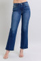 Judy Blue Full Size Side Seam Detail Straight Jeans with Pockets