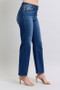 Judy Blue Full Size Side Seam Detail Straight Jeans with Pockets