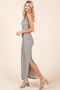 Mittoshop Striped Scoop Neck Sleeveless Maxi Dress