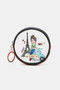 Nicole Lee USA Keychain Round Coin Purse