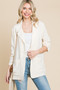 Culture Code One Button Long Sleeve Blazer with Pockets