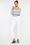Kancan Mid Rise Ankle Skinny Jeans