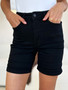 Judy Blue Full Size High Waist Tummy Control Cuffed Denim Shorts