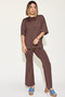 Basic Bae Full Size Bamboo Drop Shoulder T-Shirt and Flare Pants Set