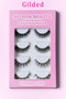 SO PINK BEAUTY Faux Mink Eyelashes Variety Pack 5 Pairs