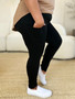Wide Waistband Sports Leggings