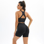 Women Seamless Tank Top and Shorts Yoga Fitness Two Piece