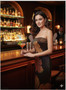 Metallic Flower Tube Maxi Dress