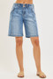 RISEN 2-Button Slouchy Jorts with Pockets