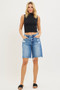 RISEN Tummy Control Slouchy Bermuda Shorts