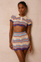Zig Zag Crochet Two Piece Set​​