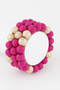 Multi Two Toned Bead Bracelet