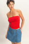 Ruched Bandeau Top​​