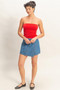 Ruched Bandeau Top​​