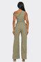 Chic Poise One-Shoulder Jumpsuit
