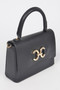 Faux Leather Top Handle Bag​​​​​