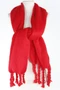 Soft Twisted Fringe Scarf