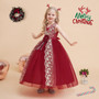 Girls Embroidered Dress Princess Dress Christmas Party Dress Cosplay Masquerade Dress