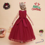 Girls Embroidered Dress Princess Dress Christmas Party Dress Cosplay Masquerade Dress