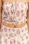 Smocked Tube Top & Wide-Leg Pants Set​​