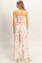 Smocked Tube Top & Wide-Leg Pants Set​​