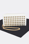 Studded Wallet With Chain