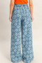 Floral Wide-Leg Pants