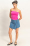 Ruched Bandeau Top​​​​
