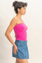Ruched Bandeau Top​​​​