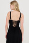 Boned Tie-Back Dress​​