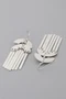 Double Arch Bar Drop Earrings