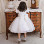 Summer Baby 1St Year Birthday Party Dress Flower Girl Wedding Baby Princess Dress Trendy Tulle Children'S Dress