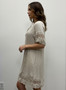 Mlle Gabrielle Solid Short Sleeve Dress​​​