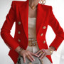 Women'S Solid Color Fashion Casual Blazer Jacket