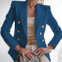 Women'S Solid Color Fashion Casual Blazer Jacket