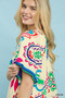 Umgee Vibrant Paisley Print Dress
