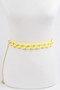 Vivid Color Chain Belt
