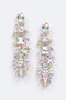 Multi Rhinestone Earring