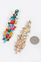 Multi Rhinestone Earring
