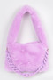 Faux Fur Shoulder Bag