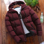 Winter Men'S Cotton Padded Clothing Slim Trend Cotton Padded Jacket Coat