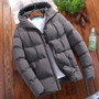 Winter Men'S Cotton Padded Clothing Slim Trend Cotton Padded Jacket Coat