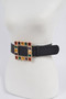 Rhinestone Gemstone Square Belt