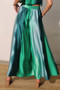 Ombre Satin Extra Wide Legs Pants