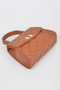 Quilted Top Handle Crossbody Bag