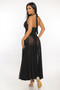 Siren'S Veil Halter Dress