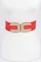 Rhinestone Buckle Stretch Belt​