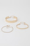 Triple Jewel Band Bracelet