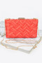 Cross Hatched Chain Clutch